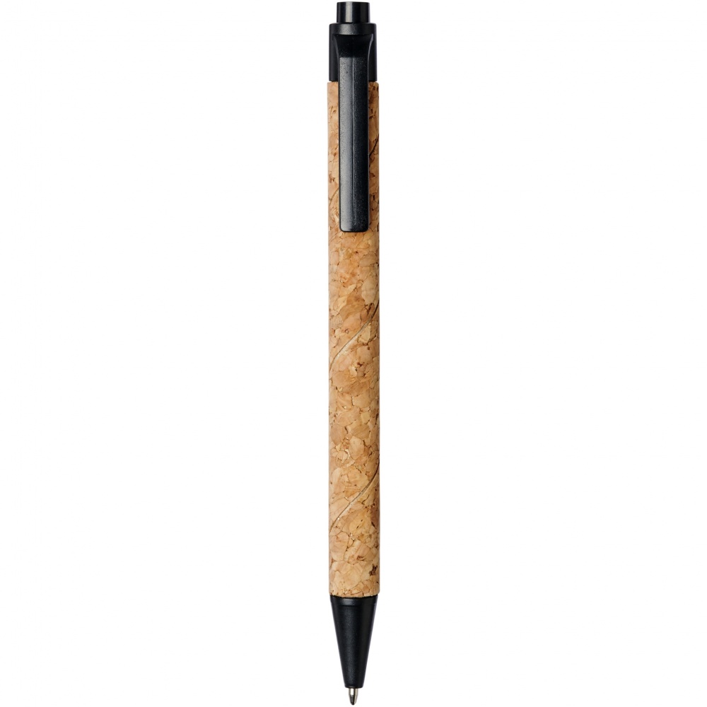 Logotrade promotional item image of: Midar cork and wheat straw ballpoint pen